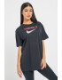 Nike Tricou din bumbac cu imprimeu logo pentru fitness - Pled.ro