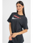 Nike Tricou din bumbac cu imprimeu logo pentru fitness - Pled.ro