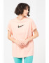 Nike Tricou lejer de bumbac cu broderie florala pe piept - Pled.ro