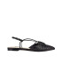 NINE WEST Balerini slingback din piele ecologica cu varf ascutit Aida - Pled.ro