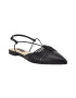 NINE WEST Balerini slingback din piele ecologica cu varf ascutit Aida - Pled.ro