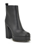 NINE WEST Botine de piele ecologica cu toc masiv Lorain - Pled.ro