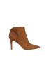 NINE WEST Botine de piele intoarsa cu toc inalt Feina - Pled.ro