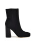 NINE WEST Botine de piele intoarsa cu toc masiv Spice - Pled.ro