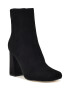 NINE WEST Botine de piele intoarsa cu toc masiv Spice - Pled.ro