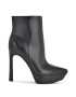 NINE WEST Botine din piele ecologica cu varf ascutit Loraa - Pled.ro