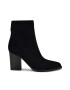 NINE WEST Botine din piele intoarsa cu toc masiv Taytay - Pled.ro