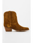 NINE WEST Botine western de piele intoarsa Texen - Pled.ro