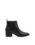 NINE WEST Ghete Chelsea de piele cu toc masiv Colt - Pled.ro