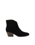 NINE WEST Ghete cowboy de piele intoarsa ecologica cu toc cubanez Tristan - Pled.ro