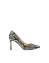 NINE WEST Pantofi din piele ecologica cu toc stiletto cu aspect de piele de sarpe Ezra - Pled.ro