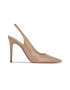 NINE WEST Pantofi slingback cu aspect lacuit Feather - Pled.ro