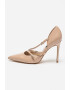 NINE WEST Pantofi stiletto cu aspect lacuit si varf ascutit Filma - Pled.ro