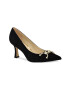 NINE WEST Pantofi stiletto de piele intoarsa cu detaliu de lant Jella - Pled.ro