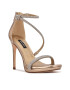 NINE WEST Sandale din piele ecologica cu aplicatii cu strasuri Lavern - Pled.ro