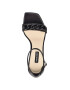 NINE WEST Sandale din piele ecologica cu toc masiv Mindful - Pled.ro