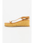 NINE WEST Sandale-espadrile cu talpa wedge Alexx - Pled.ro