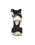 NINE WEST Sandale tip espadrile cu talpa wedge si bareta infasurabila pe glezna Friend - Pled.ro