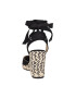 NINE WEST Sandale tip espadrile cu talpa wedge si bareta infasurabila pe glezna Friend - Pled.ro