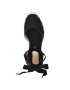 NINE WEST Sandale tip espadrile cu talpa wedge si bareta infasurabila pe glezna Friend - Pled.ro