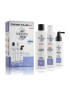 Nioxin Kit impotriva caderii parului tratat chimic sau decolorat System 5 300 ml+300 ml+100 ml - Pled.ro