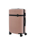 Nippon Troler cabina cu aspect texturat si maner telescopic Louvre - 70 L - Pled.ro