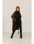 NISSA Cardigan lung cu animal print - Pled.ro