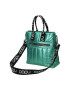 Nobo Geanta messenger Piele ecologica 24 x 24 x 8 cm Verde - Pled.ro