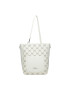 Nobo Geanta shopper Piele ecologica 31 x 31 x 10 cm Alb - Pled.ro