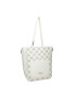 Nobo Geanta shopper Piele ecologica 31 x 31 x 10 cm Alb - Pled.ro