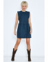 Noisy May Rochie din denim cu volane - Pled.ro