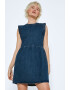 Noisy May Rochie din denim cu volane - Pled.ro