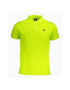 Norway Tricou polo barbati cu logo din bumbac Galben neon - Pled.ro