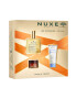 Nuxe Set The Iconics: Ulei Multifunctional Huile Prodigieuse Or pentru Fata Corp si Par 50 ml + Crema Hidratanta Creme Fraiche de Beaute pentru Fata 30 ml + Balsam de Buze cu Miere Reve de Miel 15 g - Pled.ro