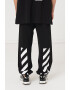 OFF-WHITE Pantaloni sport slim fit Helvetica - Pled.ro