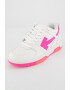 OFF-WHITE Pantofi sport low cut cu garnituri de piele - Pled.ro