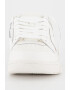 OFF-WHITE Pantofi sport de piele cu insertii de material textil si imprimeu text - Pled.ro