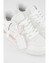 OFF-WHITE Pantofi sport de piele cu insertii de material textil si imprimeu text - Pled.ro