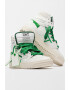 OFF-WHITE Pantofi sport de piele inalti - Pled.ro