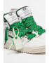 OFF-WHITE Pantofi sport de piele inalti - Pled.ro