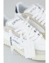 OFF-WHITE Pantofi sport din piele cu garnituri din piele intoarsa si material textil - Pled.ro