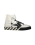 OFF-WHITE Pantofi sport high-top cu talpa cu striatii - Pled.ro