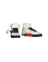 OFF-WHITE Pantofi sport high-top cu talpa cu striatii - Pled.ro