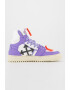 OFF-WHITE Pantofi sport inalti cu insertii de piele - Pled.ro