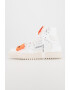 OFF-WHITE Pantofi sport inalti din piele - Pled.ro