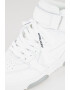 OFF-WHITE Pantofi sport medii de piele cu detalii logo Out Of Office - Pled.ro