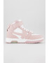 OFF-WHITE Pantofi sport medii de piele cu detalii logo Out Of Office - Pled.ro