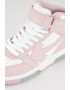 OFF-WHITE Pantofi sport medii de piele cu detalii logo Out Of Office - Pled.ro