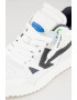 OFF-WHITE Pantofi sport medii de piele cu logo contrastant Sponge - Pled.ro