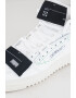 OFF-WHITE Pantofi sport medii de piele cu logo Off Court - Pled.ro